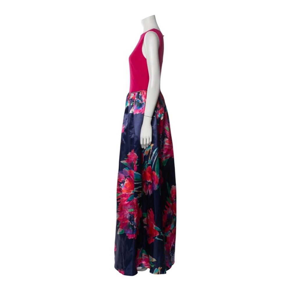 Aidan Mattox Women’s Floral Print Long Maxi Dress Size: M | US 6 - Picture 2 of 8